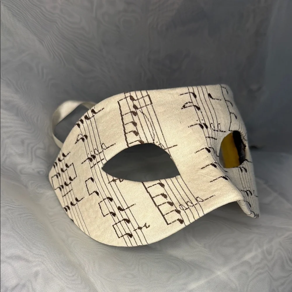 Handmade Venetian Mask - Music